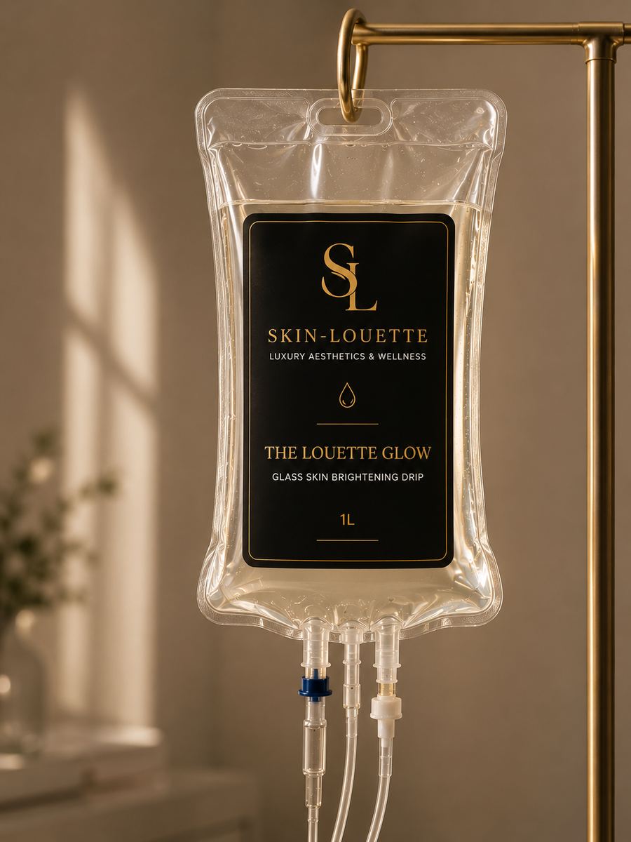 The Louette Glow IV drip bag