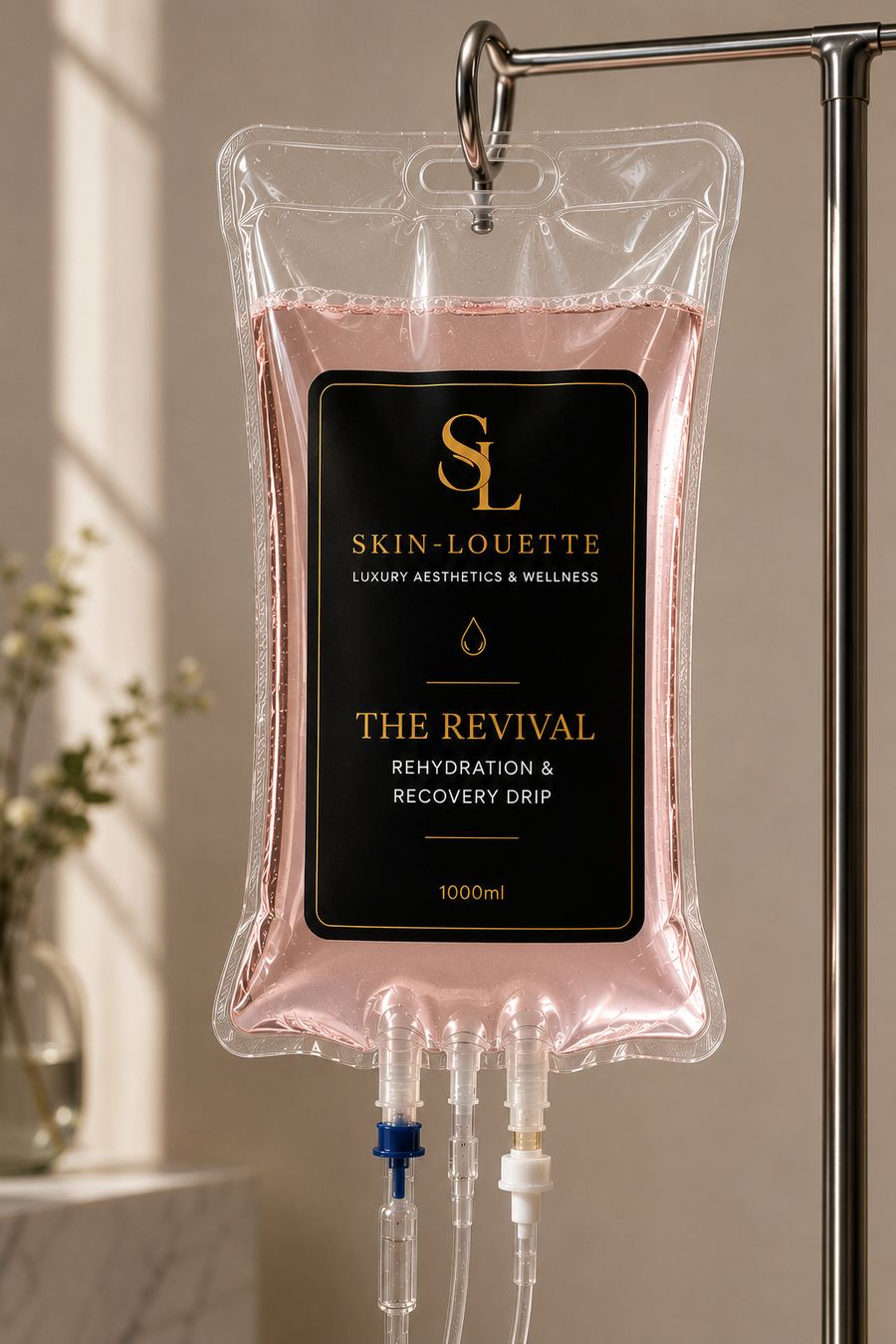 The Revival IV drip bag